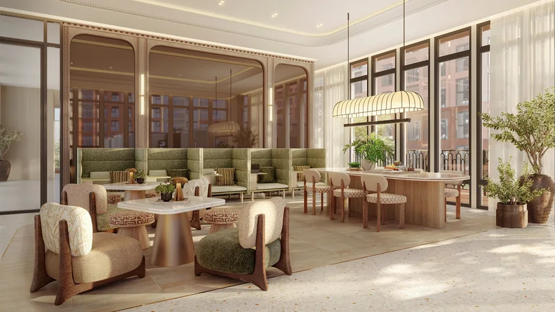 Ко-воркинг и лаундж в клубном доме The Base Midtown Phuket